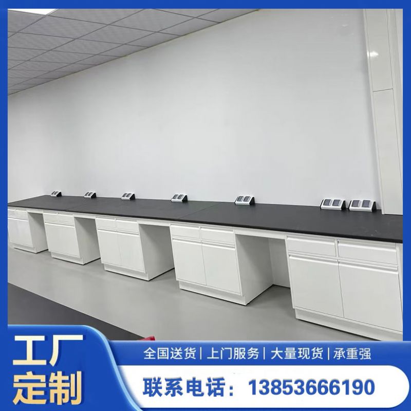 全鋼實驗臺 實驗室家具防腐實驗桌理化板臺面